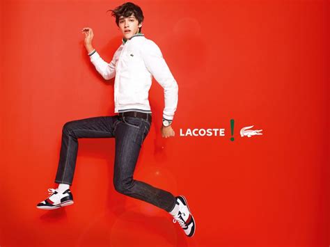 lacoste photoshoot.